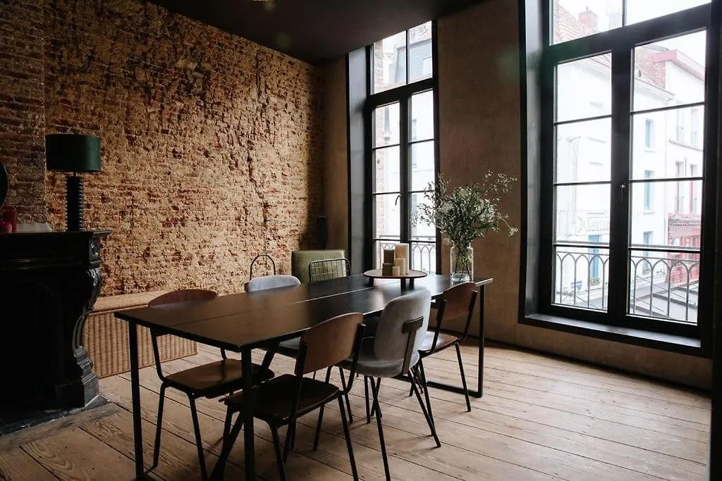 شقة Boutique App In Antwerp Centre 0*,